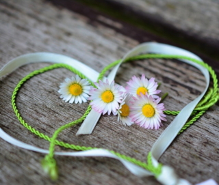 小花和心形圖案